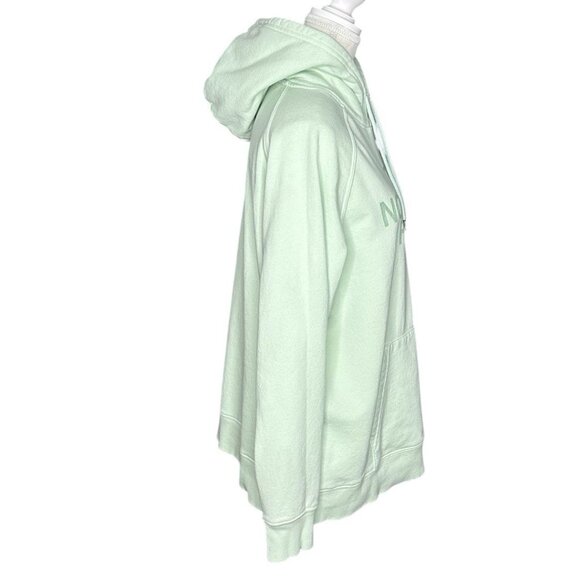 The North Face Women’s Mint Green Half Dome Hooded Long Sleeve Sweatshirt L/C44 - Picture 2 of 16